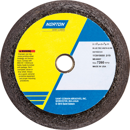 BlueFire&reg; Non-Reinforced Portable Snagging Wheel Equipex