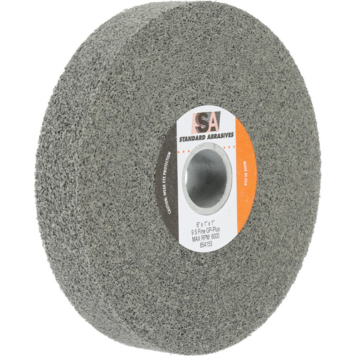 Standard Abrasives General Purpose Plus Wheel, 6" x 1", 1" Arbor, Silicon Carbide Equipex