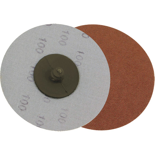 Cloth Back Sanding Disc, 3" Dia., 240 Grit, Aluminum Oxide Equipex