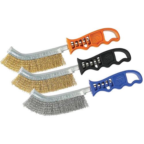 Stainless Steel Scratch Brush, 9-5/8" Long Equipex