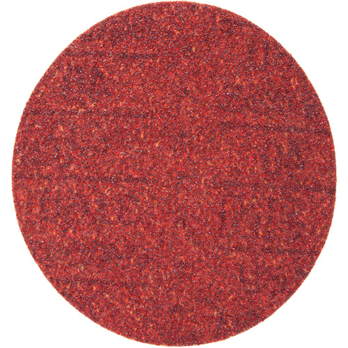 Hookit Red Abrasive Disc 316U, 01262, 6" Dia., 40 Grit, Aluminum Oxide, D Equipex