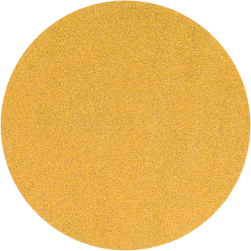 Disque de ponçage jaune &agrave; boucles & crochets, 5" dia., Grain P220, Oxyde d'aluminium Equipex