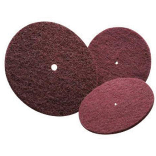 Bear-Tex&reg; High Strength Non-Woven Disc, 6" Dia., Very Fine Grit, Aluminum Oxide Equipex