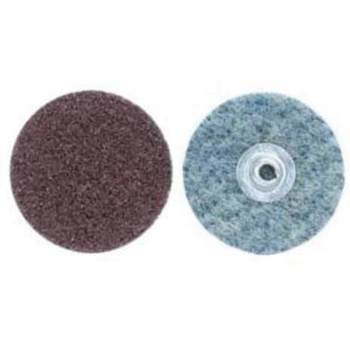 Bear-Tex&reg; Rapid Prep Non-Woven Quick-Change Disc, 3" Dia., Extra Coarse Grit, Aluminum Oxide Equipex