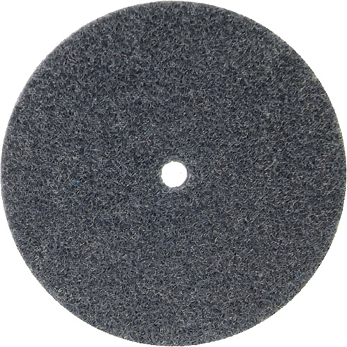 Disque unifi&eacute; non tiss&eacute; Bear-Tex, 3" x 1/4", Arbre de 1/4", Grain de Fin, Carbure de silicium Equipex