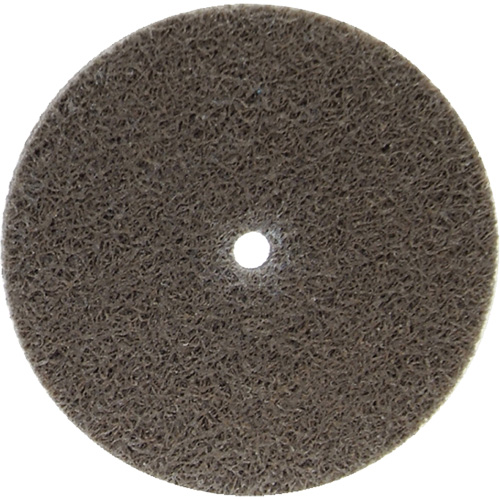Disque unifi&eacute; non tiss&eacute; Bear-Tex, 3" x 1/4", Arbre de 1/4", Grain de Moyen, Oxyde d'aluminium Equipex