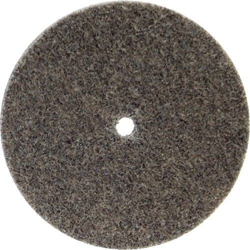 Bear-Tex&reg; Non-Woven Unified Wheel, 3" x 1/4", 3/8" Arbor, Coarse Grit, Aluminum Oxide Equipex