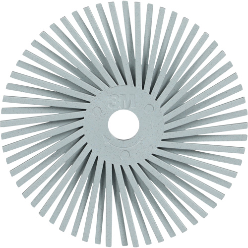 Scotch-Brite Type A Precision Radial Bristle Brush PN-RB, Ceramic, 120+ Grit, 3" Dia. Equipex