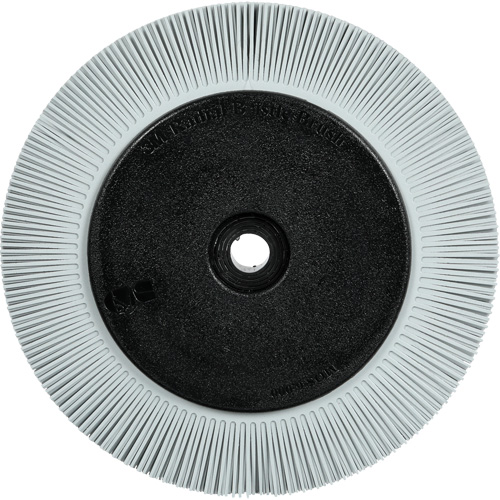 Scotch-Brite Type S Precision Radial Bristle Brush PN-RB with Flange, Ceramic, 120+ Grit, 8" Dia. Equipex