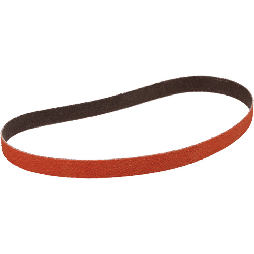 Courroie abrasive en tissu 777F, 3/4" la x 18" lo, Oxyde d'aluminium/C&eacute;ramique/C&eacute;ramique d'alumine/Carbure de silicium/Alumine de zirconium/Zirconium, Grain 60 Equipex