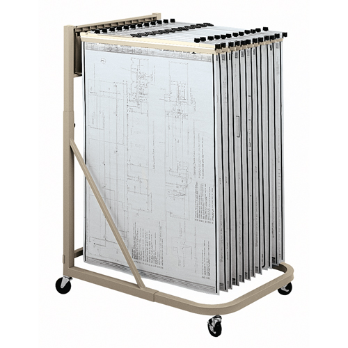 Classeurs mobiles industriels, 43 5/8" &agrave; 61 5/8" h Equipex