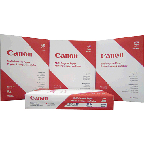 Papier pour copies a usage multiple, 8-1/2" x 11", 20 lb, Blanc Equipex