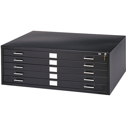 Classeurs en acier pour plans, 5 Tiroirs, 53-3/8" la x 41-3/8" p x 16-1/2" h Equipex