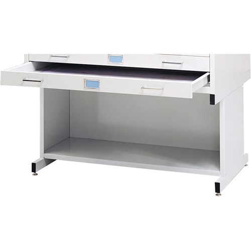 High Base for Steel Plan File Cabinet Equipex