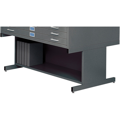 High Base for Steel Plan File Cabinet Equipex
