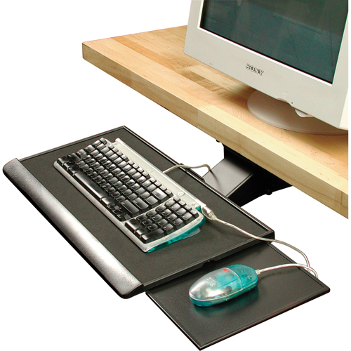 Heavy-Duty Articulating Keyboard Trays With Mouse Platform Equipex