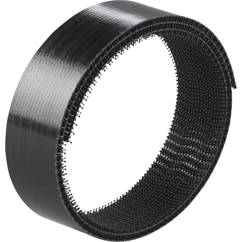 Dual Lock Reclosable Fastener, Self-Mating, 50 yds x 1", Sew-On, Black Equipex