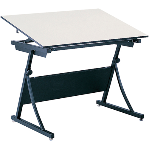 Table &agrave; dessin &agrave; hauteur r&eacute;glable PlanMaster, 43" la x 29-1/2" - 37-1/2" h, Noir Equipex