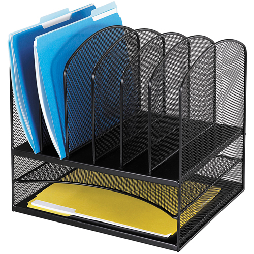 Onyx Steel Mesh Desktop Organizers Equipex