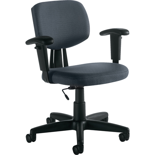 Chaise de travail, Tissu, Charbon Equipex