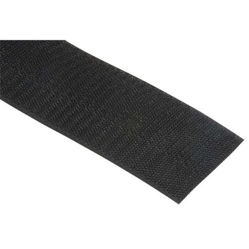 Fastener Strip, Hook, 50 yds x 2", Sew-On, Black Equipex