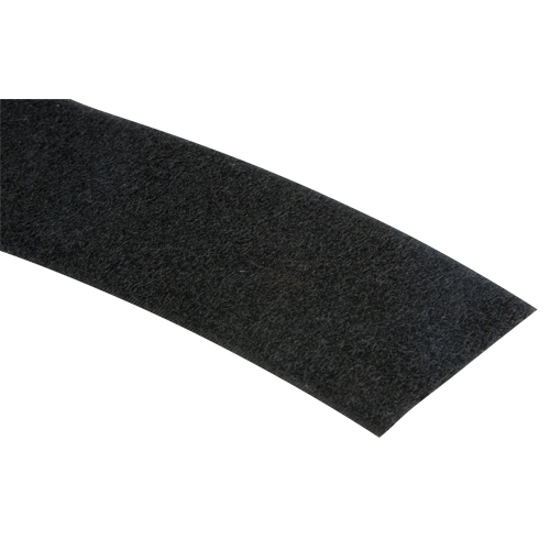 Fastener Strip, Loop, 50 yds x 2", Sew-On, Black Equipex