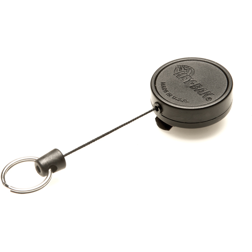 D&eacute;rouleurs de taille moyenne de s&eacute;rie Mid6 #6, Polycarbonate, C&acirc;ble 36", Fixation Agrafe de ceinture Equipex