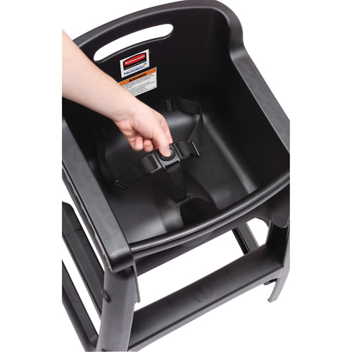 Chaise haute avec roues Equipex