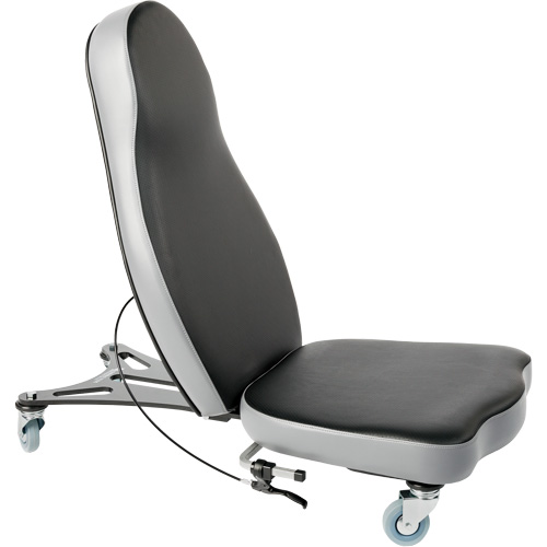 Flex 2 Ergonomic Chair, Vinyl, Black Equipex