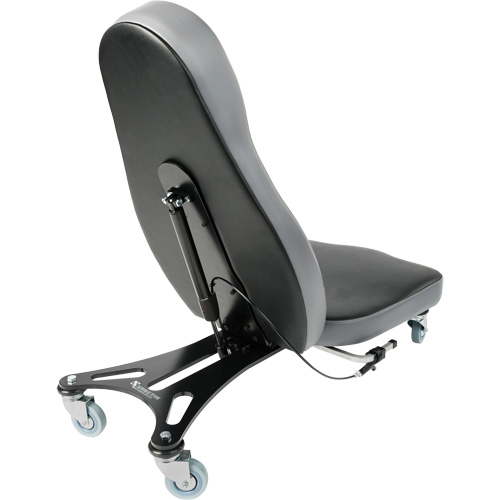 Flex 2 Ergonomic Chair, Vinyl, Black Equipex