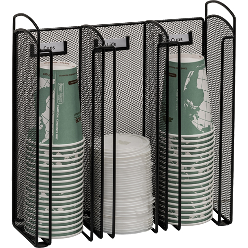 Organisateur Onyx pour verres et couvercles Equipex