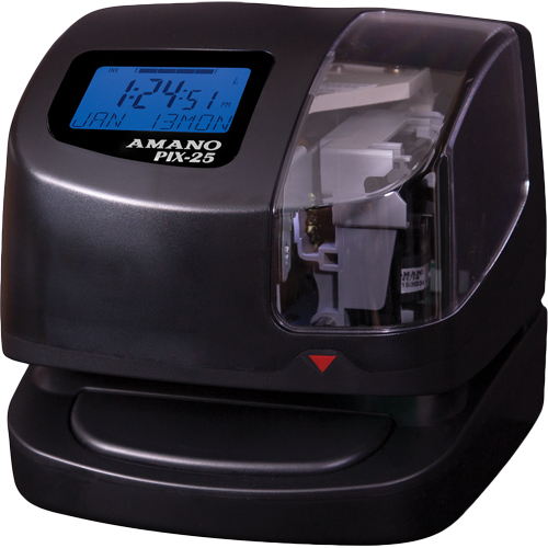 Horloge de pointage avec horloge atomique, Num&eacute;rique Equipex