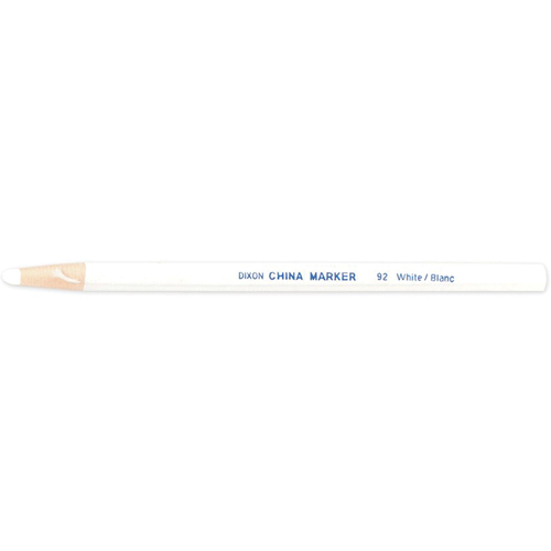 Dixon&reg; China Marker - White Equipex