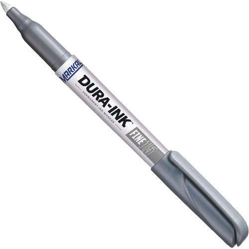 Marqueur permanent Dura-Ink no 15, Argent, Pointe Fin Equipex