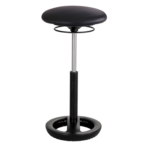 Chaise ergonomique Twixt, Stationnaire, Ajustable, , Mailles en polyester Si&egrave;ge, Noir Equipex