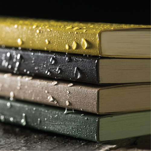 Livre reli&eacute; Field-Flex, Couverture souple, Noir, 128 Pages, 4-5/8" , 7-1/4"  Equipex