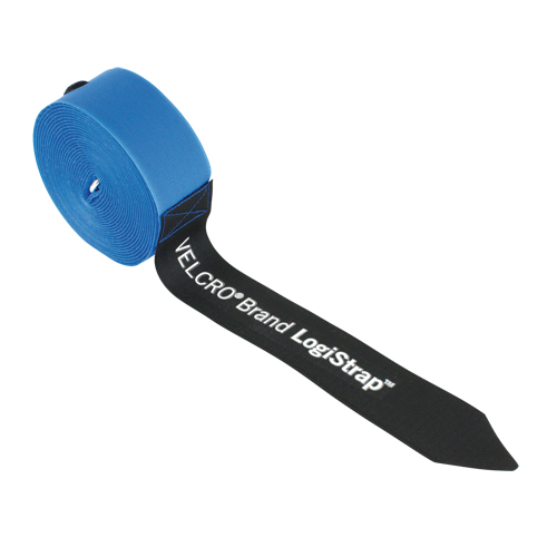 LogiStrap Logistic Straps, Hook and Loop, 2" W x 23' L, 225 lbs. (102 kg) WLL Equipex