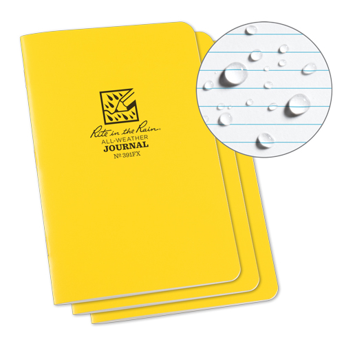 Notebook, Soft Cover, Yellow, 48 Pages, 4-5/8" W x 7" L Equipex