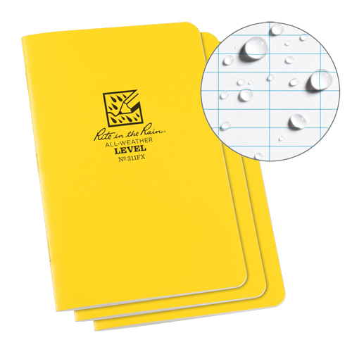 Carnet de notes, Couverture souple, Jaune, 48 Pages, 4-5/8" , 7"  Equipex