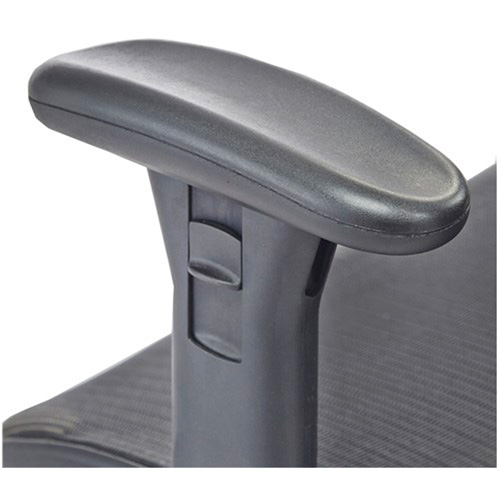 Chaise &eacute;conomique pour personnes de taille forte ou grandes, Mailles, Noir, Capacit&eacute; 450 lb Equipex
