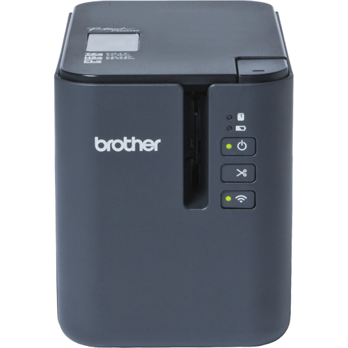 Label Printer, Desktop, Plug-In/Battery Operated, PC & Mac Compatible Equipex