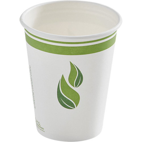 Bare&reg; Compostable Hot Cups, Paper, 8 oz., Multi-Colour Equipex