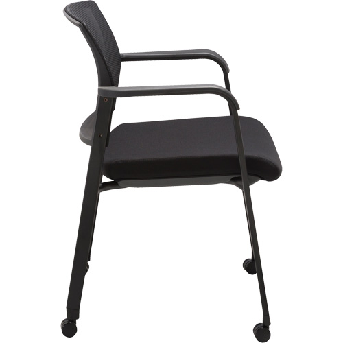 Chaise visiteur &agrave; roulettes s&eacute;rie Activ Equipex