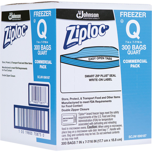 Ziploc&reg; Freezer Bags Equipex