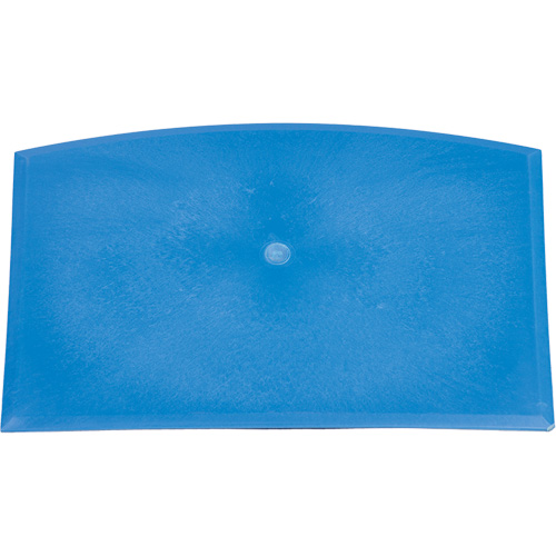T&ecirc;te de binette pour service alimentaire, Bleu, 8" la x 11-1/4" lo Equipex