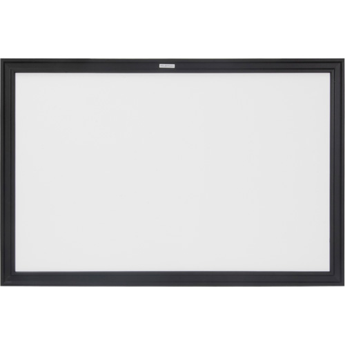 Tableau blanc &agrave; cadre MDF noir, Effacement &agrave; sec/Magn&eacute;tique, 36" la x 24" h Equipex