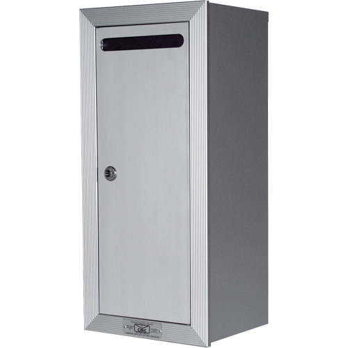 Collection Box, Surface -Mounted, 16-3/16" x 6-3/8", Aluminum Equipex