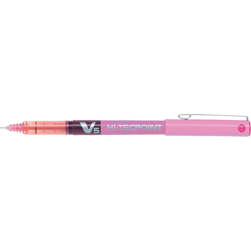 Hi-Tecpoint Pen, Pink, 0.5 mm Equipex