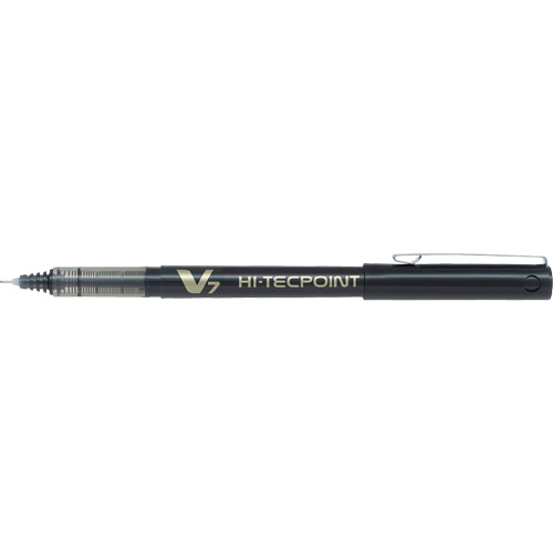 Stylo Hi-Tecpoint, Noir, 0,7 mm Equipex