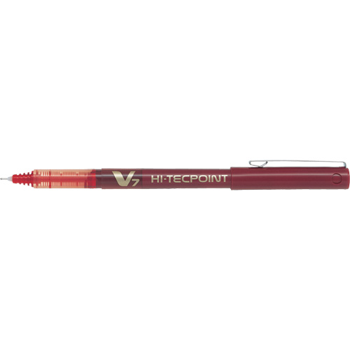 Stylo Hi-Tecpoint, Rouge, 0,7 mm Equipex